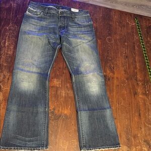 VTG hard to find Diesel Men's Dark Blue Bootcut ZAF jeans, 32x32